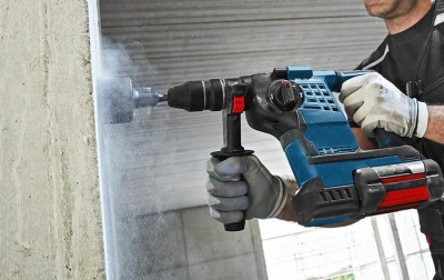 Коронка по бетону SDS Plus 55мм в сборе с державкой